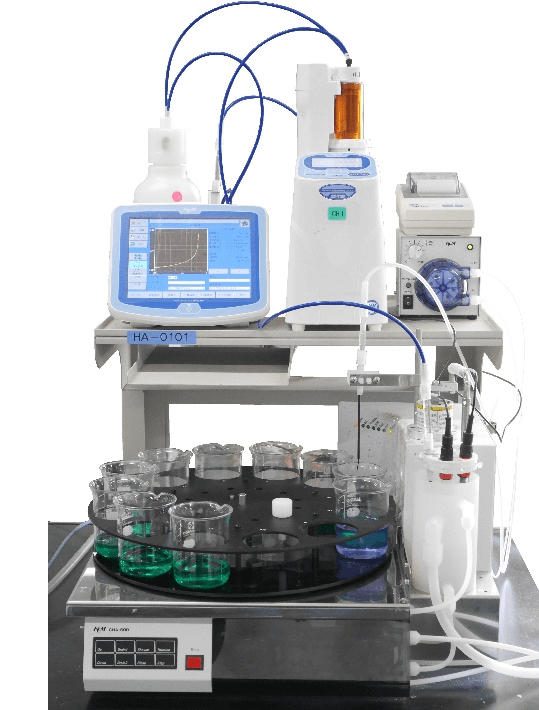 電位差自動滴定装置