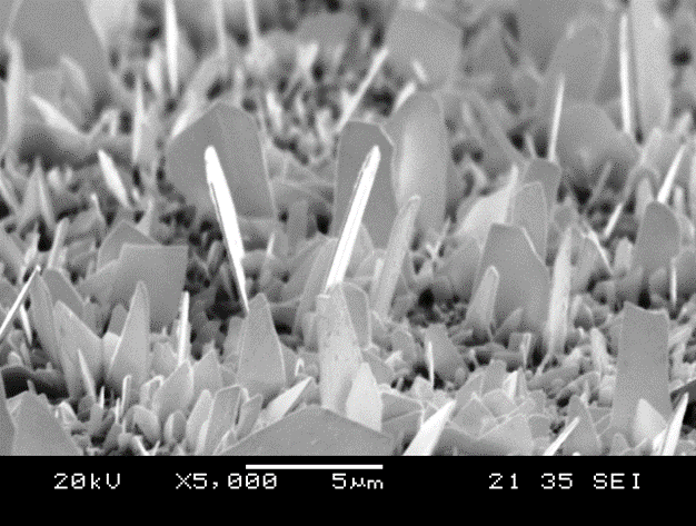 Ni3Sn4Cu6Sn5化合物の様子